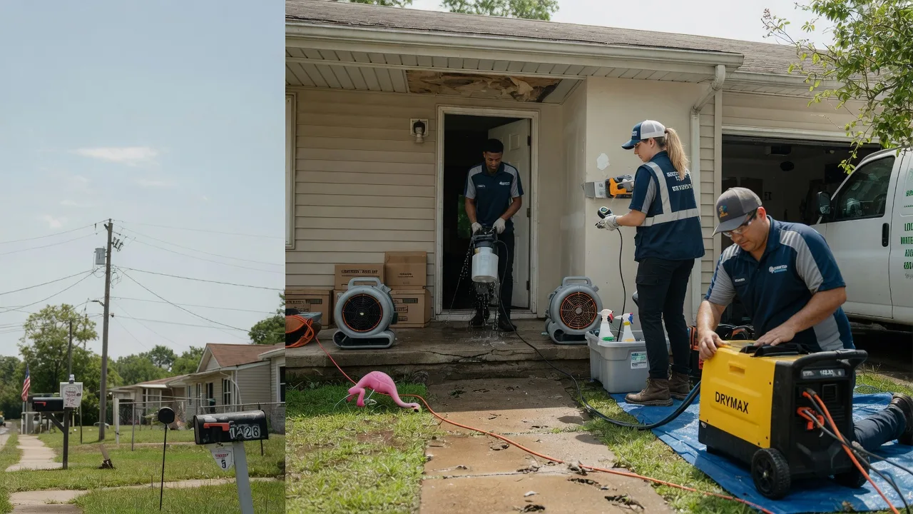 Storm Damage Water Removal in Sutherland, VA near me
